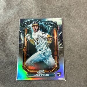 2025 Topps Cosmic Chrome Extraterrestrial Talent ET-28 Jacob Wilson (RC)